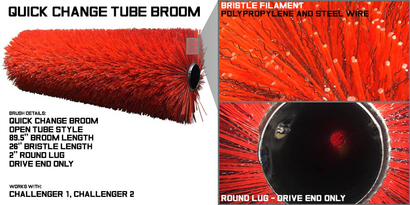 tube broom, sweeper brushes, sweeper brush, tube brooms