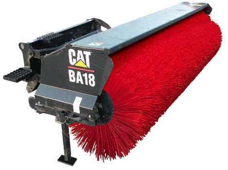 CAT tube brooms and sweeper brushes