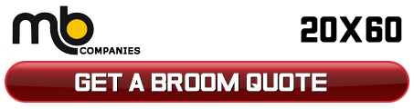 Tube Broom For MBco MB Sweeper Attachments