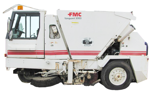 FMC Vanguard Air Sweeper Tube Brooms for FMC Vanguard Sweeper