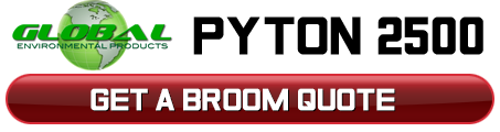 Tube Brooms for Python 2500 Sweeper Global Python 2500 Tube Brooms